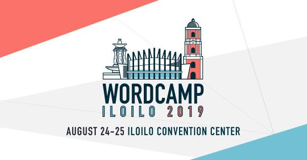 WordCamp Iloilo 2019 Banner