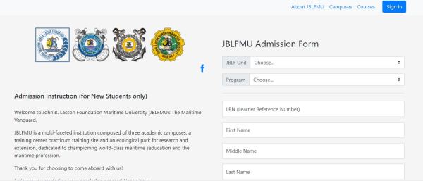 JBLFMU Enrollment